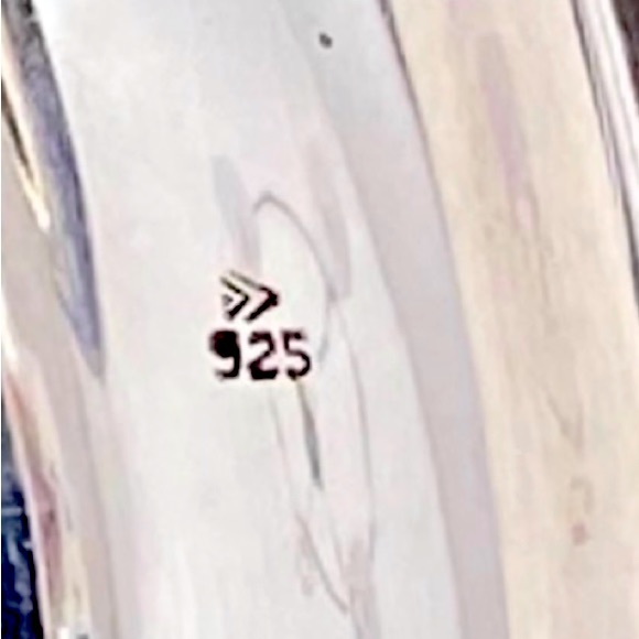 Silpada Vintage RARE Sleek Classic Sterling SIlver Cuff Bracelet, Rolled Edges - Picture 4 of 10